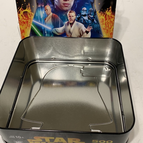 STAR WARS puzzle 500 pc double sided in metal tin New - Picture 10 of 10